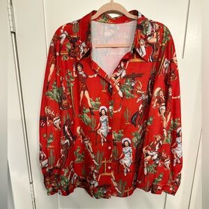 Rodeo Style Button Up